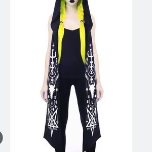 Killstar Temple Hooded Scarf